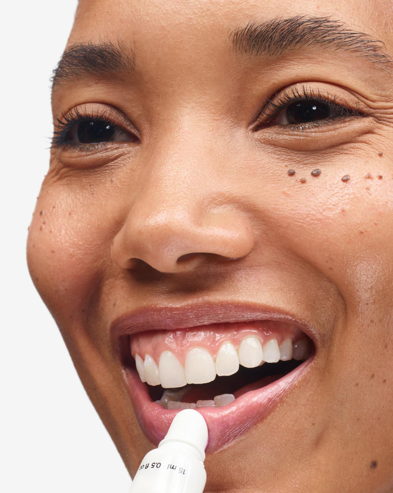 Jordan wears Lavender Balm Dotcom.